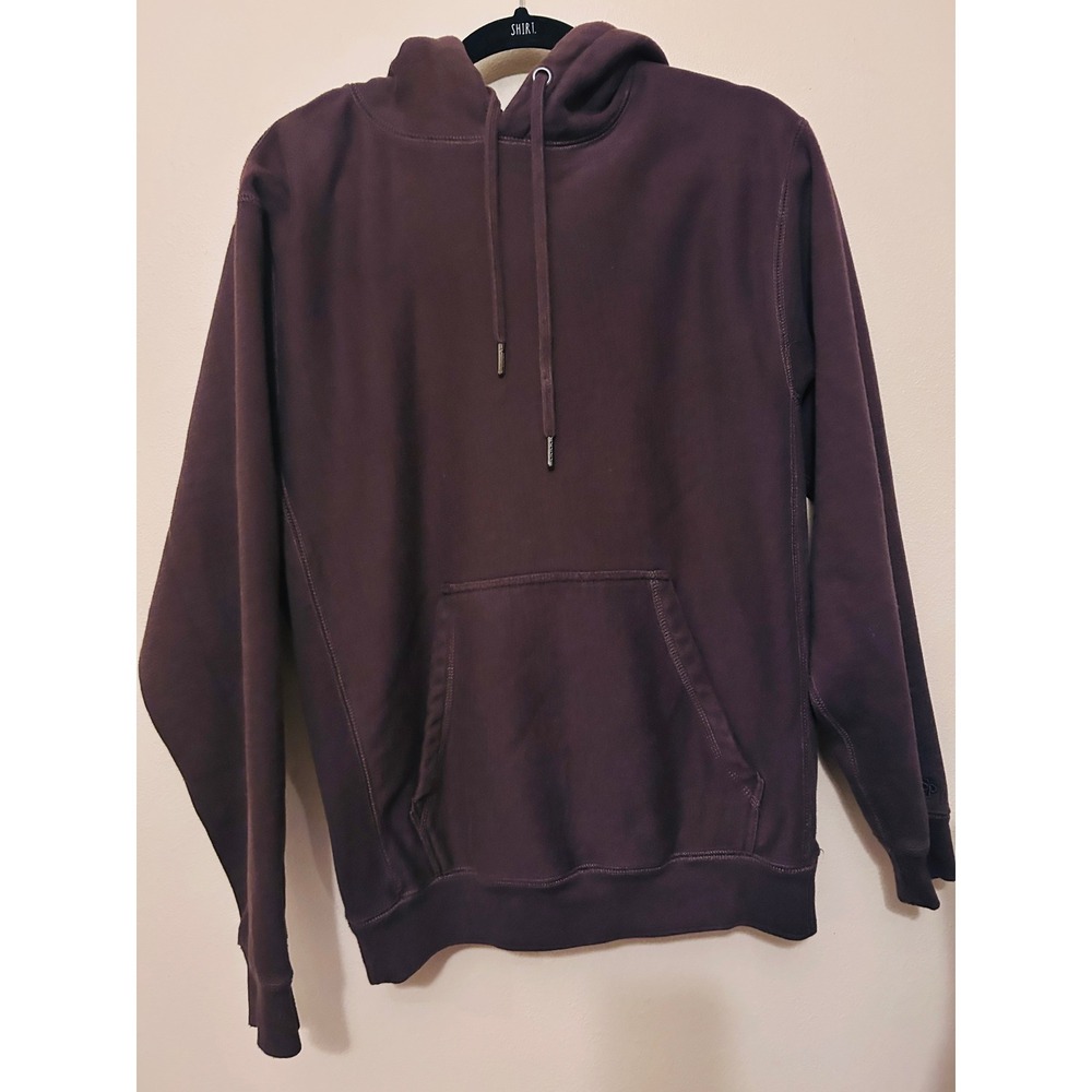 Maison Article Hoodie Mens Medium Brown Excellent Pullover Streetwear Pocket